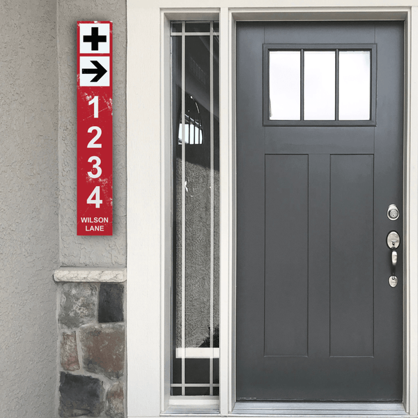Custom Address Trail Sign - Gnarwalls