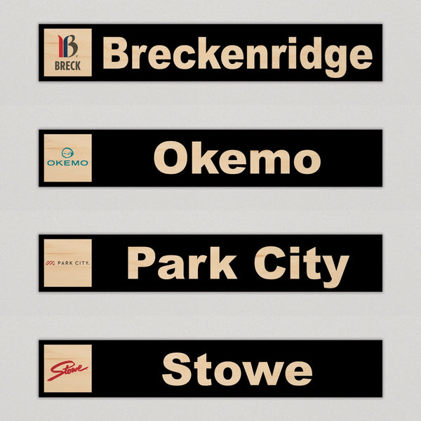 Custom Resort Sign - Gnarwalls