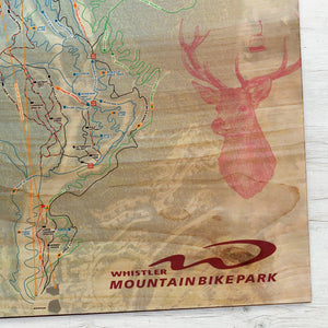 Whistler Blackcomb Mountain Bike Park Resort Map - Gnarwalls