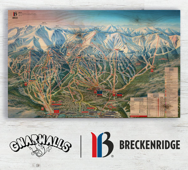 Breckenridge Unleashes Their New Trail Map for Opening Day