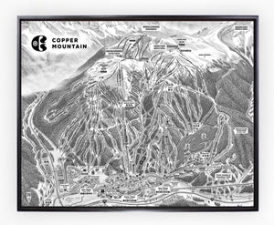 Copper Mountain Resort Map - Gnarwalls