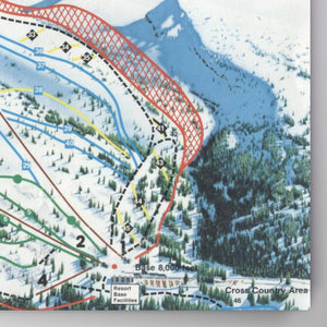 Grand Targhee Resort Map 1990 - Gnarwalls