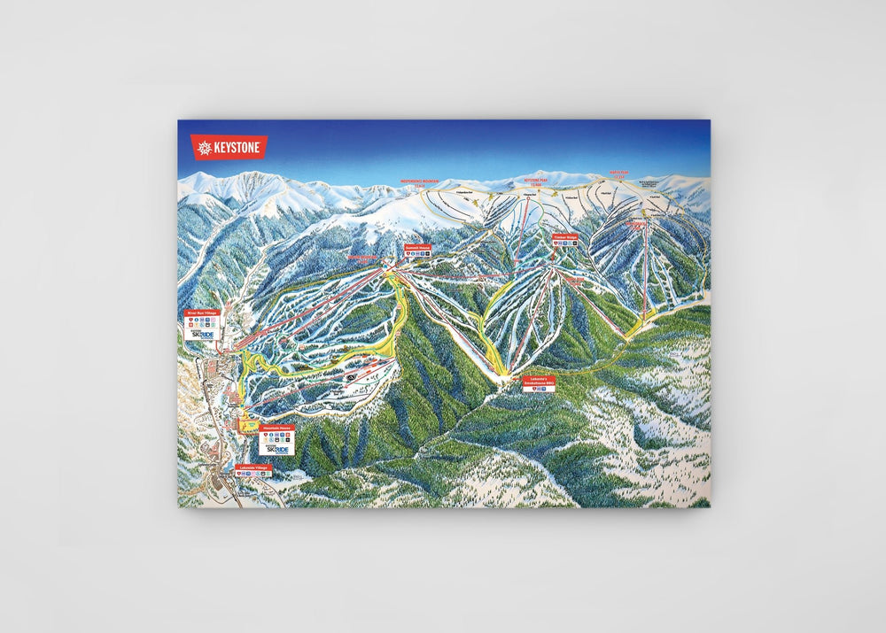 Interactive Keystone Map Keystone Resort Map