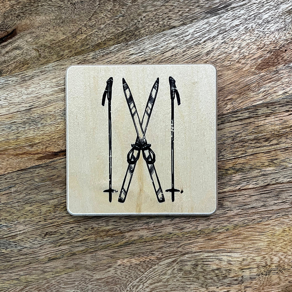 Ski Signage Coasters (5 Pack)