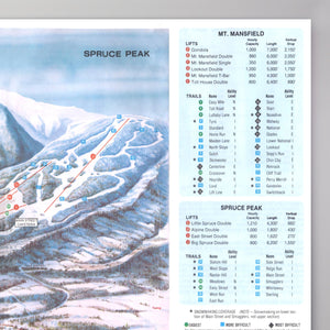 Stowe Resort Map 1983 - Gnarwalls